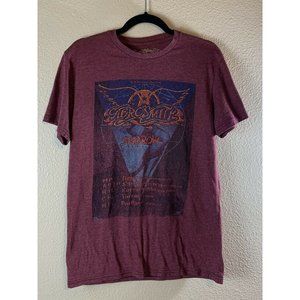AEROSMITH + SKIDROW Size Medium Wolfgangs Vault Roots of Rock Concert T Shirt